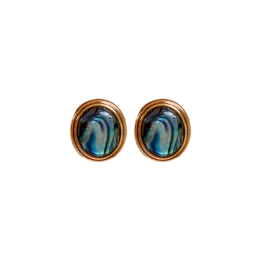 Aretes de Aguja de Plata Dorada con Fritilaria - Image 3