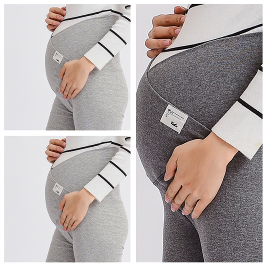 Leggings Premamá Cintura Baja Cruzados - Image 8