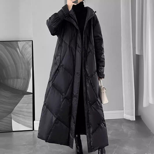 Abrigo Acolchado Largo para Mujer - Calidez Extrema Invierno - Image 13