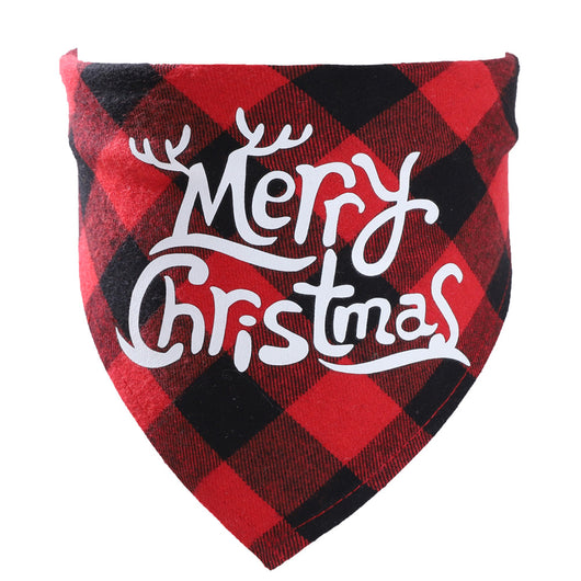 Pañuelo Triangular Navideño para Mascotas - DIY Babero Absorbente para Perros - Image 12