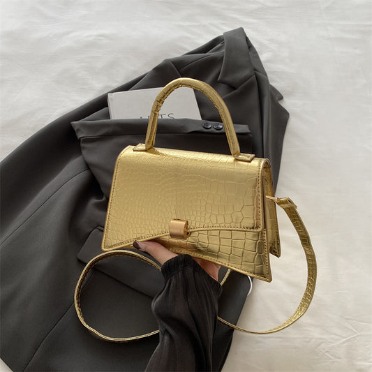 Bolso de Cuero PU Texturizado Casual para Mujer - Diseño Minimalista - Image 2
