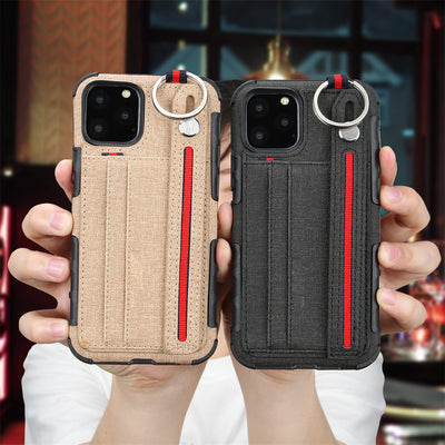 Funda para móvil con correa de cuero y protección premium - Image 13