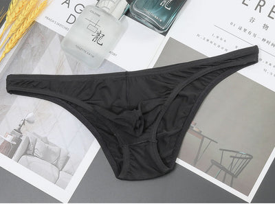 Bóxer Transparente Hombre Cintura Baja Seda Hielo Ultrafino Tanga - Image 23