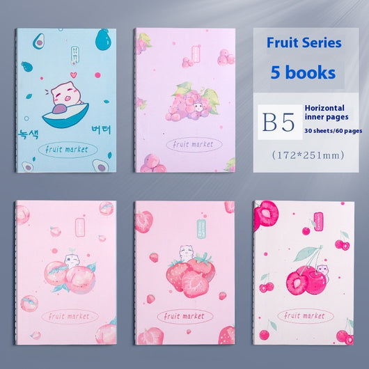 Cuaderno A5/B5 Grueso para Práctica y Creatividad con Diseño Corazón - Image 8