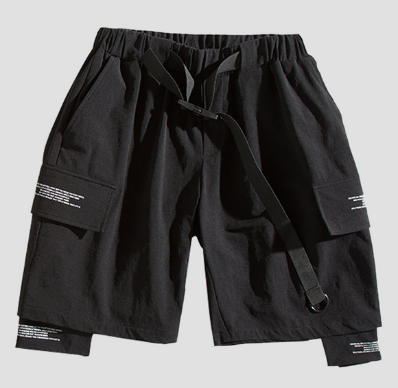 Pantalones Cortos Holgados de Cinco Puntos Estilo Street Wear