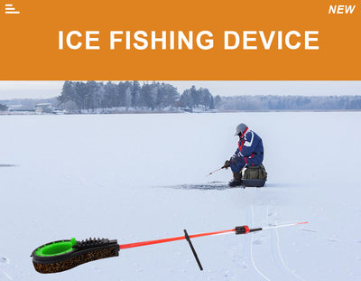 Caña de Pesca en Hielo Portátil con Varilla Removible - Image 13