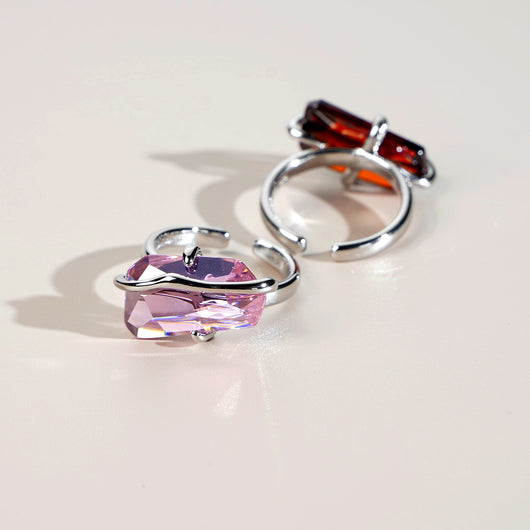 Anillo de Flor de Durazno Diseño Minimalista para Mujer - Image 8