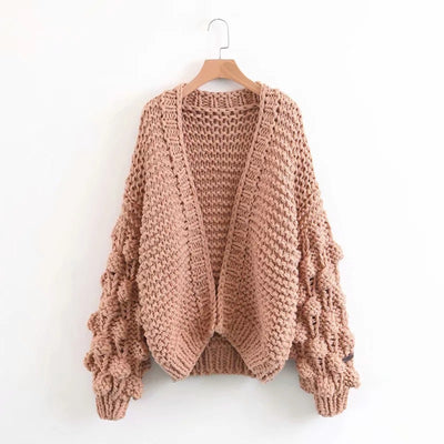Cardigan Multicolor de Punto Suave - Estilo Europeo Relajado - Image 16
