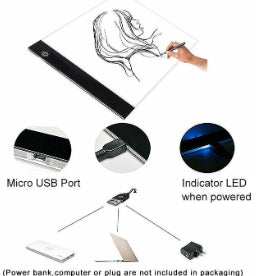 Mesa de Luz LED para Dibujo A4 con 3 Velocidades de Atenuación - Image 8