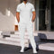 Conjunto Deportivo Casual con Combinación de Colores para Hombre