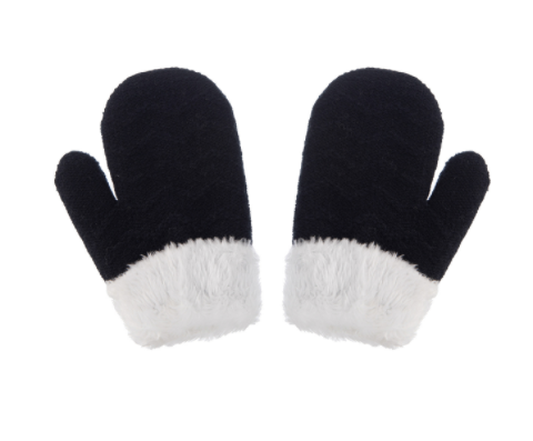 Conjunto de Gorro con Orejeras y Guantes de Lana para Niños en Color Sólido - Image 13