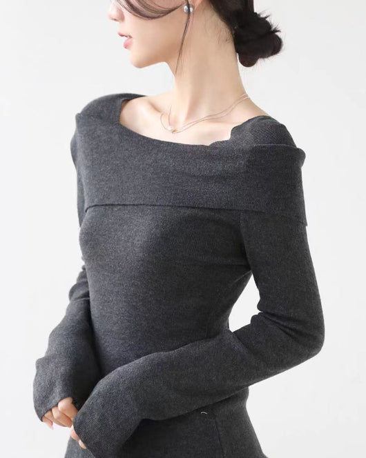 Suéter Cuello Solapa Elegante para Mujer - Colección Otoño Invierno - Image 11