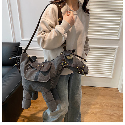 Bolsa de Lona Retro Gran Capacidad - Bandolera Crossbody Estilo Vintage - Image 14