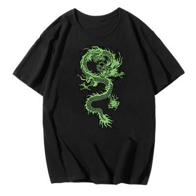 Playera Estampada Dragón Chino de Verano - Diseño Moderno y Atrevido - Image 10