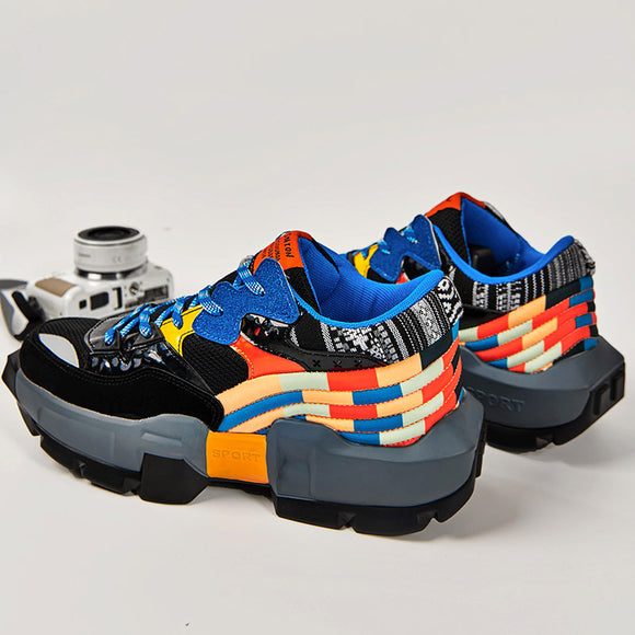 Tenis Deportivos Hombre con Suela Gruesa - Estilo Versátil