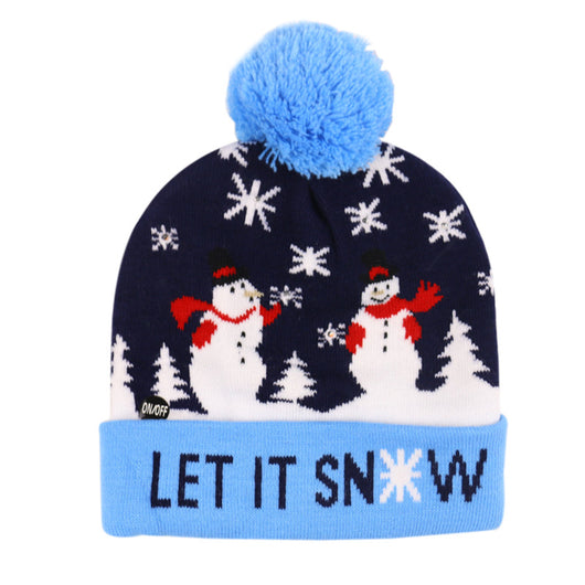 Gorro Navideño LED Tejido con Luces Integradas - Image 10