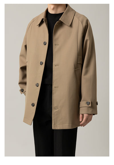 Chaqueta Suelta de Solapa para Hombre - Corte Medio - Image 8
