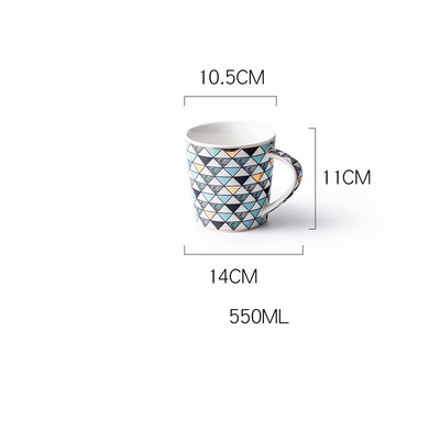 Taza Navideña Grande de Cerámica para Hombre - Image 16