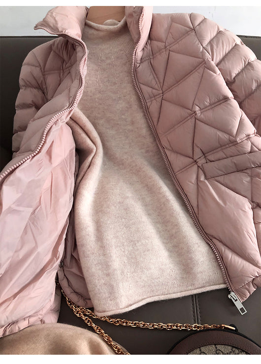 Chaqueta Ligera de Plumón de Pato Blanco - Estilo Casual Elegante - Image 21