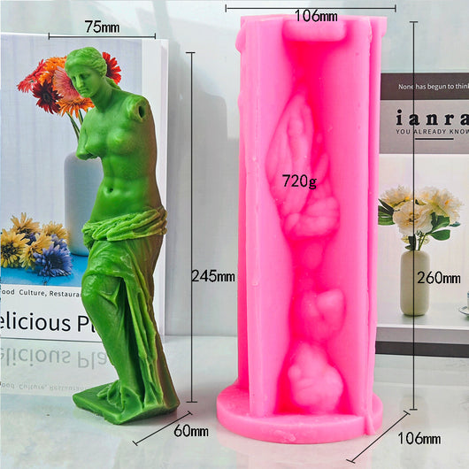 Molde de Silicona Venus para Velas Aromáticas - Image 6