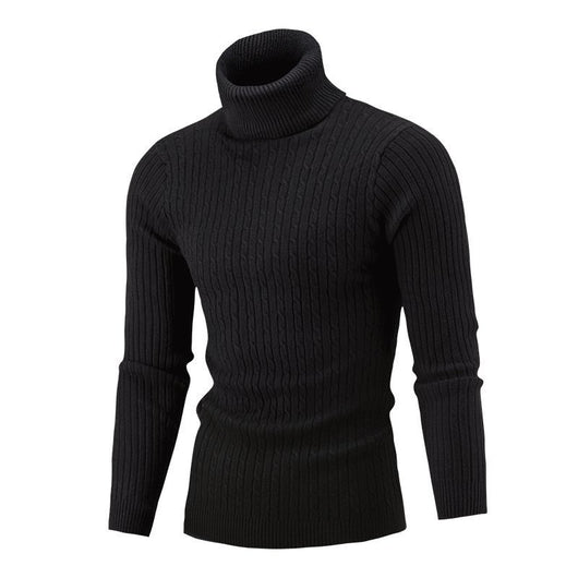 Suéter Cuello Alto Manga Larga para Hombre - Estilo Casual - Image 8