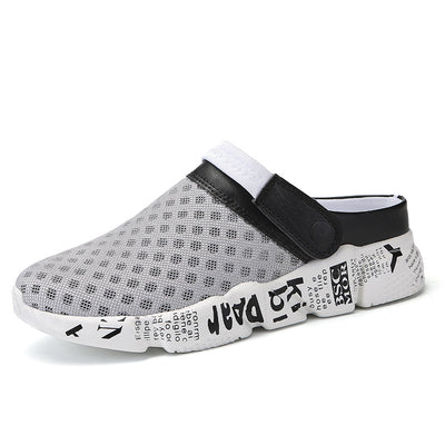 Sandalias Playeras Hombre Tipo Crocs con Agujeros Transpirables - Image 14