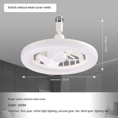Lámpara Ventilador Aromaterápica E27 con Control Remoto para Dormitorio - Image 11