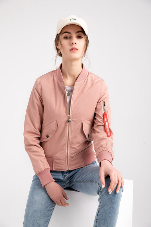 Chaqueta Bomber Deportiva para Mujer - Primavera y Otoño - Image 10