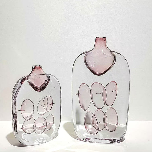 Jarrón de Cristal Burbuja Moderno y Minimalista - Image 2