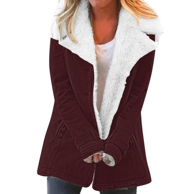 Chaqueta Acolchada de Algodón Polar para Mujer - Image 13