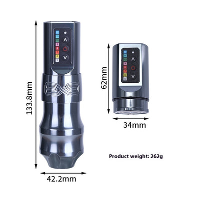 Máquina Tatuadora Inalámbrica Dual Battery - Pluma Profesional 2 en 1 - Image 20