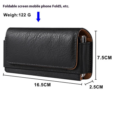 Bolsa de Cuero para Celular con Cierre de Hebilla y Cinturón - Image 15