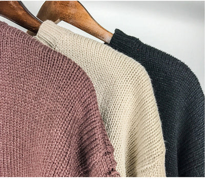 Chaqueta de Pareja Coreana con Detalles Rotos - Image 13