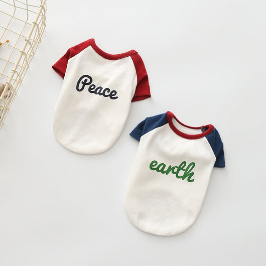 Suéter para Perro con Bordado de Letras y Diseño Fashion