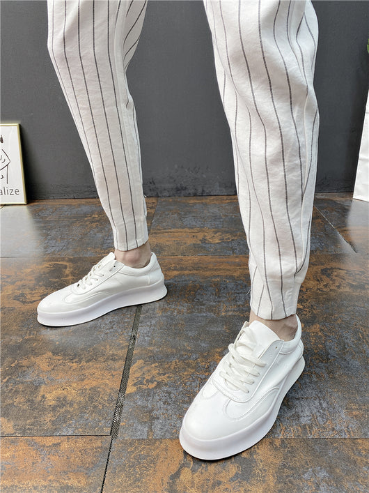 Pantalones Casuales Slim Fit Hombre con Rayas Verticales para Primavera y Verano - Image 6
