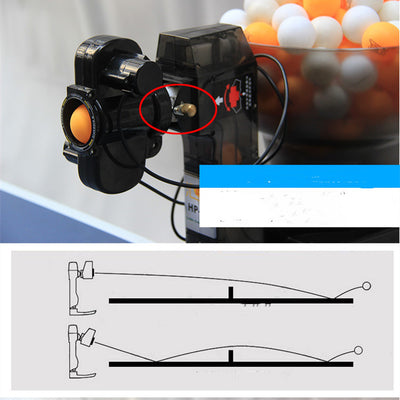 Máquina Lanzadora de Pelotas de Tenis de Mesa con Rotación Multi-Ángulo - Image 7