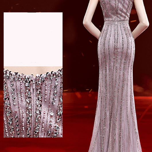 Vestido de Fiesta Elegante con Textura de Lujo - Image 8