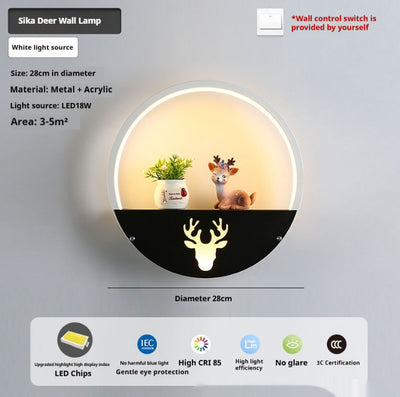 Lámpara de Pared LED Minimalista Moderna para Dormitorio - Image 6