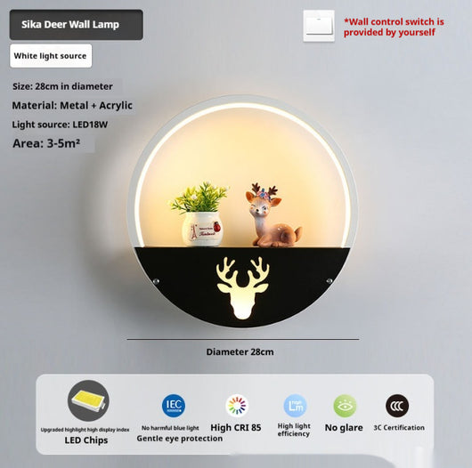 Lámpara de Pared LED Minimalista Moderna para Dormitorio - Image 6