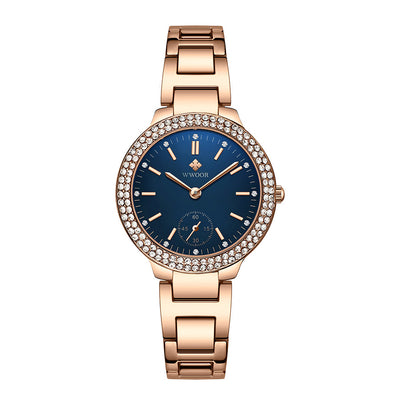 Reloj de Cristal Ilusorio con Diamantes - Sumergible y Elegante - Image 6