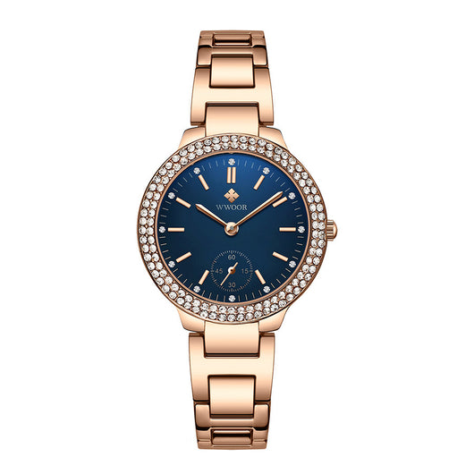 Reloj de Cristal Ilusorio con Diamantes - Sumergible y Elegante - Image 6