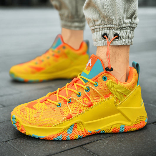 Zapatillas Altas de Baloncesto Mesh Transpirable Verano Venom Pato Mandarin - Image 15
