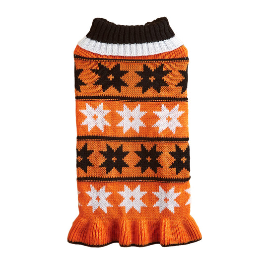 Vestido para Perro y Gato Otoño Invierno con Estrellas y Olas - Image 18