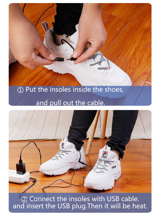 Plantillas Térmicas USB para Zapatos - Calefacción Ajustable para Invierno - Image 28