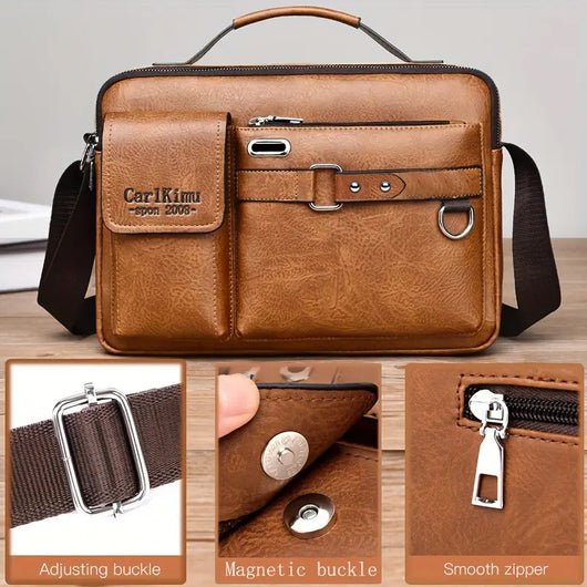 Bolsa Crossbody Commuter Premium para Hombre - Estilo Casual - Image 26
