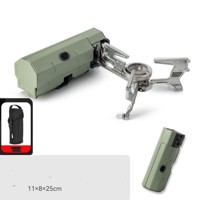 Estufa Portátil de Gas para Camping - Quemador Plegable para Acampada y BBQ - Image 35