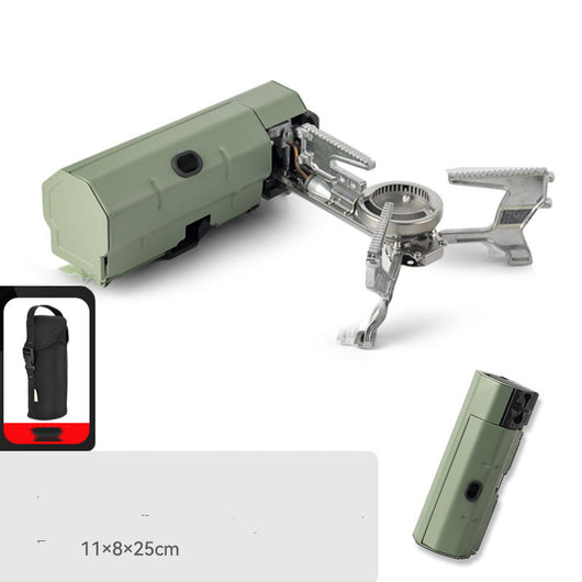 Estufa Portátil de Gas para Camping - Quemador Plegable para Acampada y BBQ - Image 35