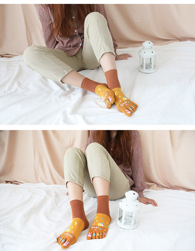 Calcetines Térmicos para Mujer - Algodón Grueso Otoño Invierno - Image 8