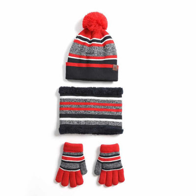 Conjunto Invernal Completo: Gorro, Bufanda y Guantes Acolchados - Image 11
