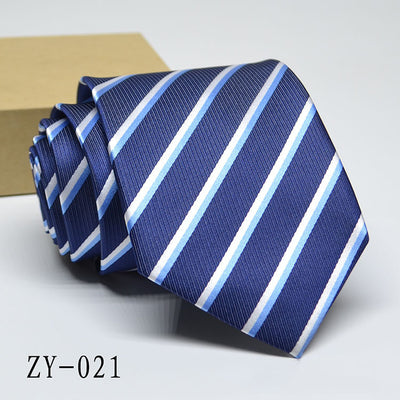 Corbata Clásica Rayada 1200D para Hombre - Elegancia Profesional - Image 22